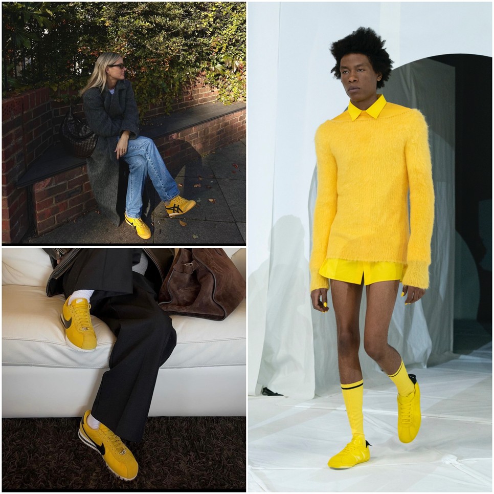 Az idei tavasz színe egyértelműen a sárga lesz, sneaker trendek terén biztosan