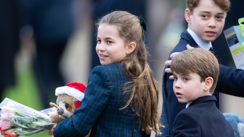 Sarolta hercegnő is részt vett a királyi család karácsonyi sétáján