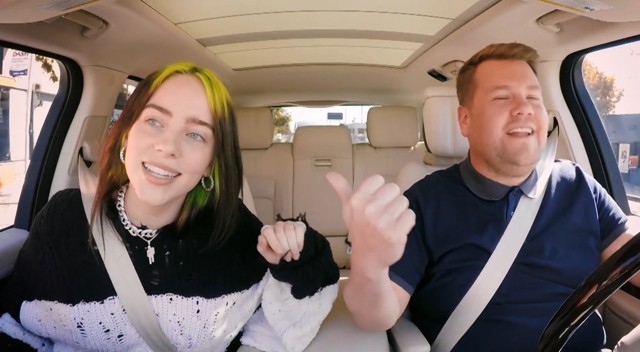 Dobj el mindent! Billie Eilish a Carpool Karaoke-ban
