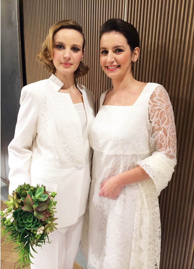 Plus size esküvői bemutató