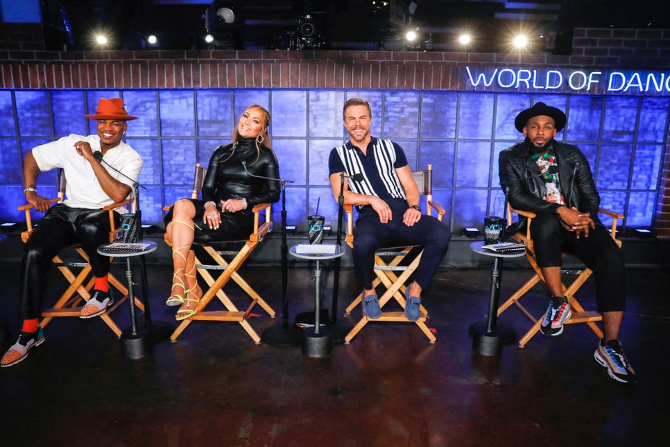 Ne-Yo, Jennifer Lopez, Derek Hough és Stephen Boss