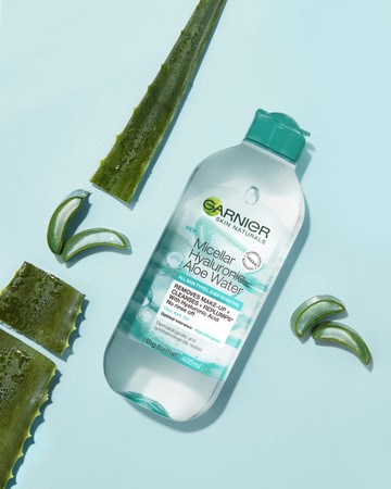 Skin Naturals Aloe micellás víz GARNIER 2299 Ft/ 400 ml (5,7 Ft / 1 ml)