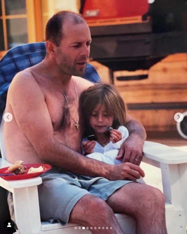 Bruce Willis családi fotóitól megszakad a szívünk