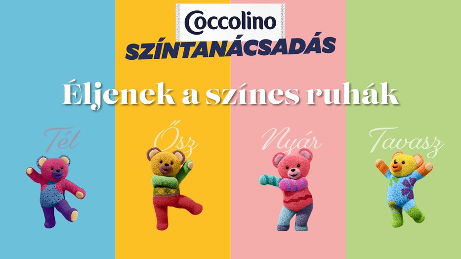Coccolino - Éljenek a színes ruhák!