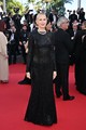 Kelly Rutherford fekete, félig áttetsző Giorgio Armani ruhája szemtelenül okos választás volt, csodás kontrasztot alkotva a színésznő szőke hajával
