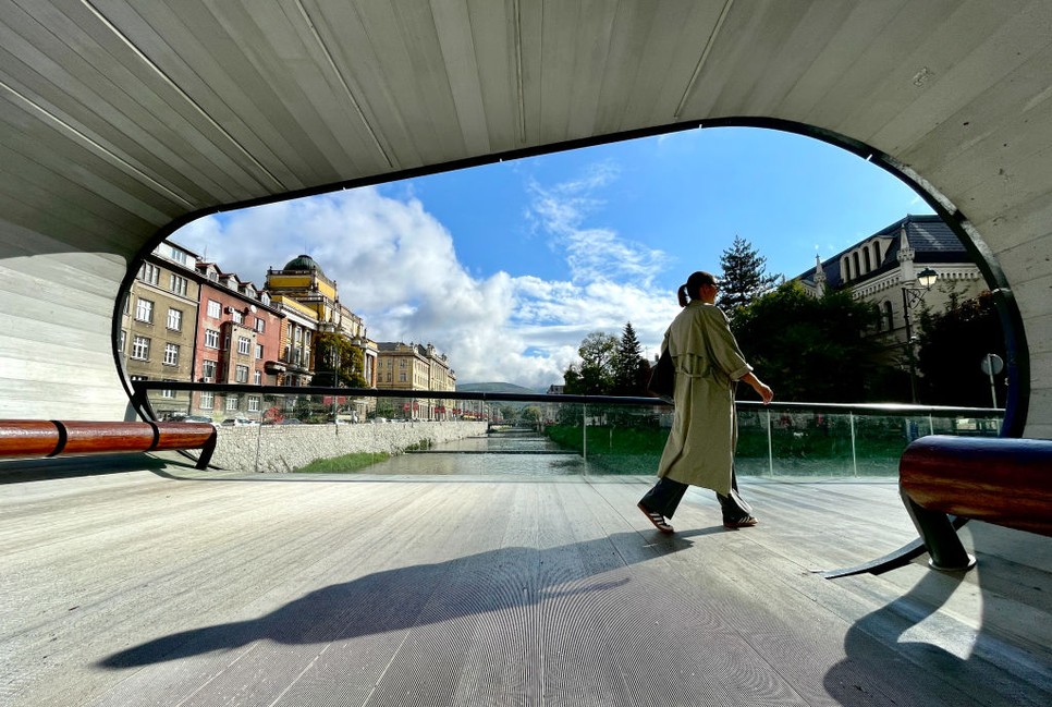 Sarajevo építészetileg is csodás város