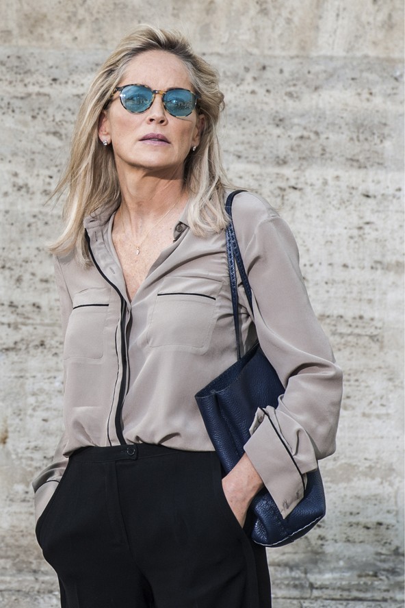 Sharon Stone laza 50-es