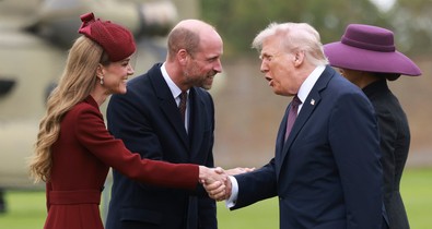 Kiderült, mit mondott Donald Trump, amikor kezet fogott Katalin hercegnével