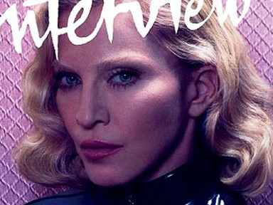 Nagyon durva címlapokon Madonna