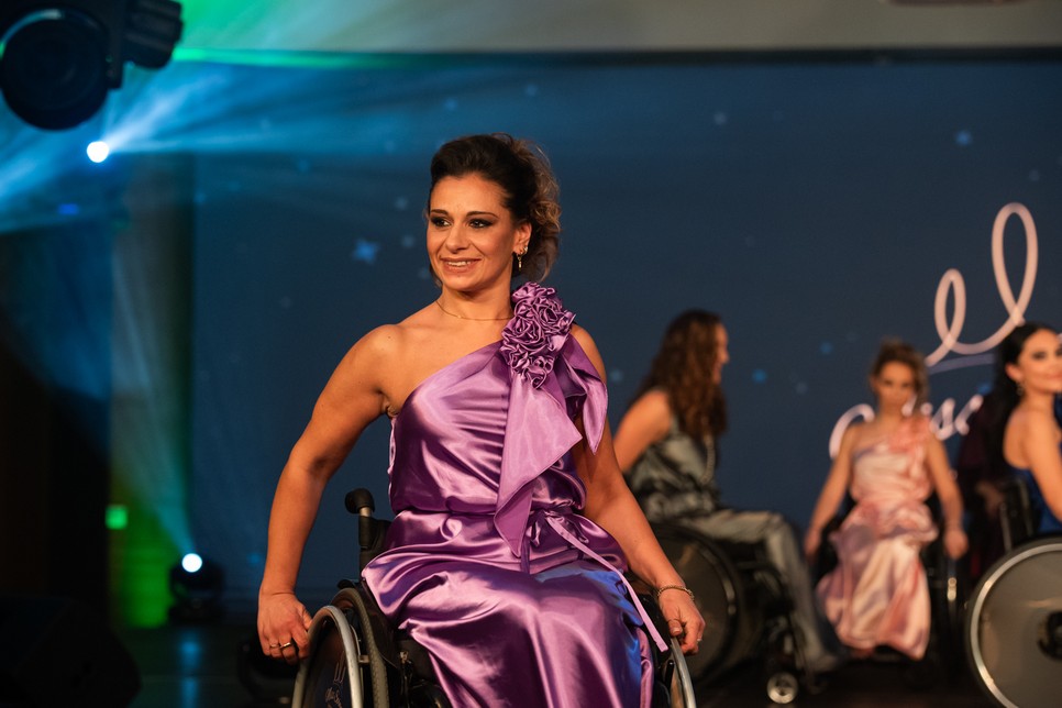 Carmen Miglietta egészen Nápolyból repült idáig, hogy részt vehessen a versenyen