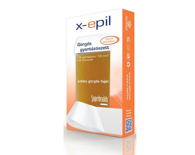 X-Epil Görgős gyantázószett (sárga) 699 Ft