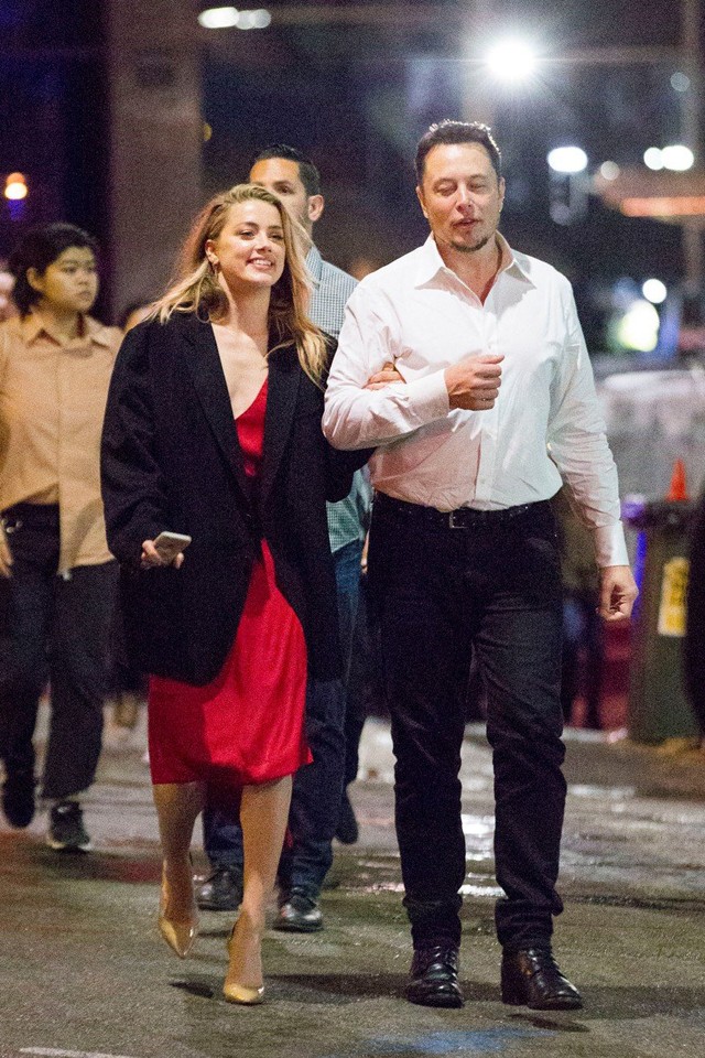 Amber Heard és Elon Musk