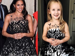 Olvadozunk! Egy kislány leutánozta a legnagyobb vörös szőnyeges sztármomentumokat