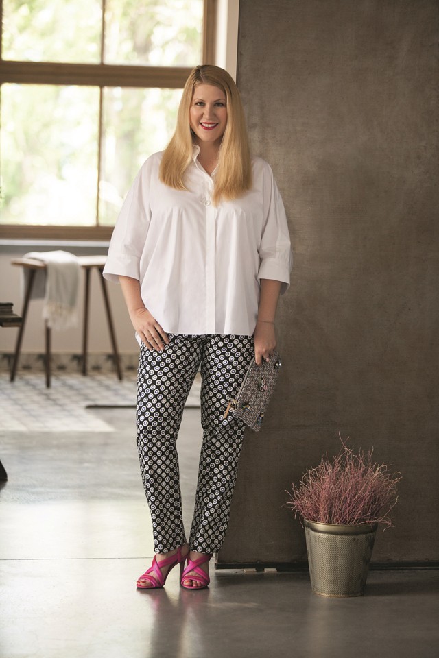 Negyvenes ruhaméret fölött is lehetsz elragadó: Kozma Rita vagány szetteket mutat