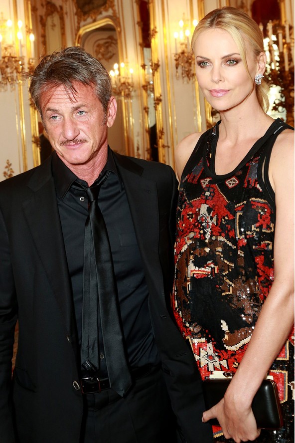sean penn, charlize theron