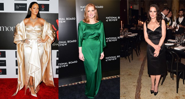 Amit most minden sztár visel: a szatén