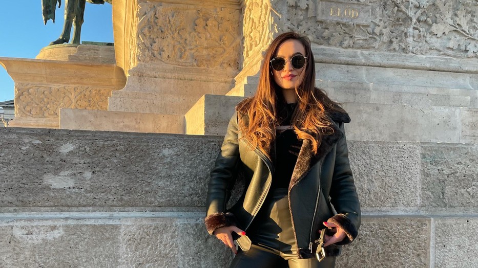 Fitos-Dombai Laura vagány ruhadarabokkal indítja a hetet