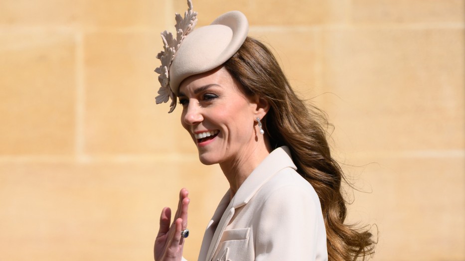 Katalin hercegné két év után jelent meg újra a húsvéti misén