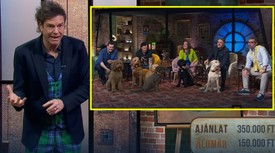 Tilla érdekes képe nemes célra gyűjtött a Kincsvadászokban. Fotó: TV2