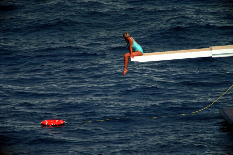 Diana hercegné életének minden bizonnyal legszomorúbb és legmagányosabb fotója