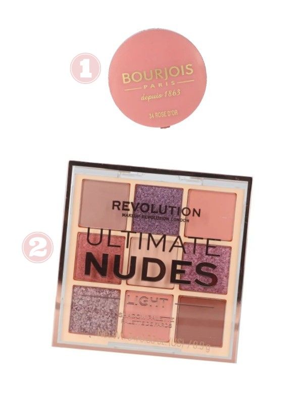 1. Little Round Pot pirosító (Rose D'or) BOURJOIS 4149 Ft a Rossmann üzleteiben és online, GLAMOUR kuponnal, 50% kedvezménnyel 2074,5 Ft 2. Ultimate Nudes szemhéjpúder paletta (Light) REVOLUTION 3549 Ft a Rossmann üzleteiben és online, GLAMOUR kuponnal, 30% kedvezménnyel 2484,3 Ft