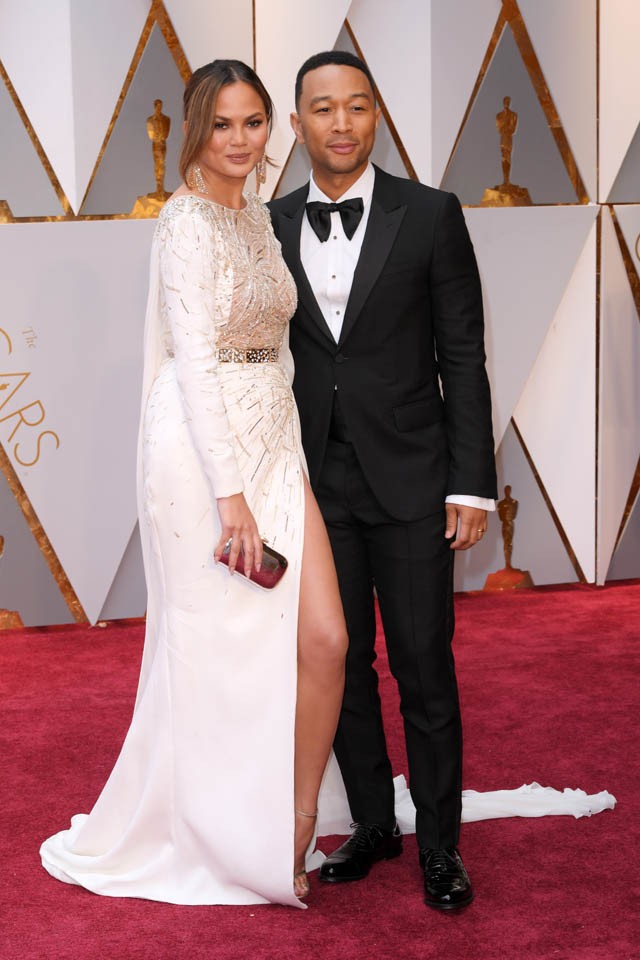 Chrissy Teigen John Legend Oscar 2017