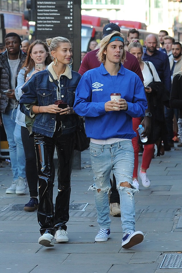 Justin Bieber Hailey Baldwin London