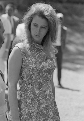 Anna 21 évesen, pár hónappal eljegyzése előtt. 1973-ban ment hozzá első férjéhez, Mark Phillips-hez.