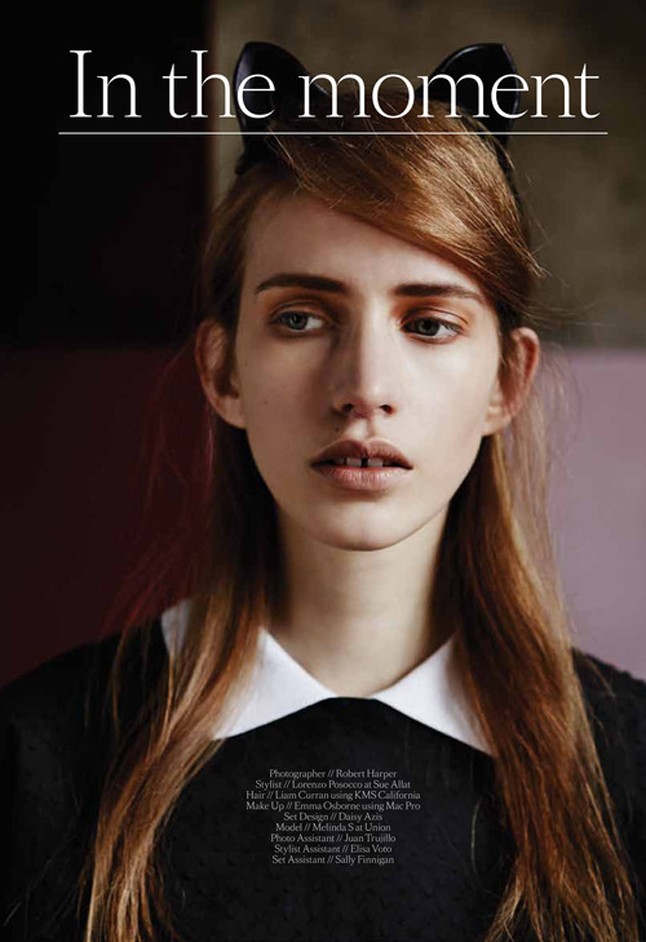 Szepesi Melinda a Ligature magazinban