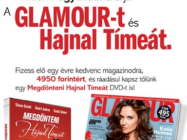 Hajnal Tímea és a GLAMOUR újra együtt