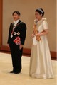 Naruhito japán uralkodó és Masako uralkodónő