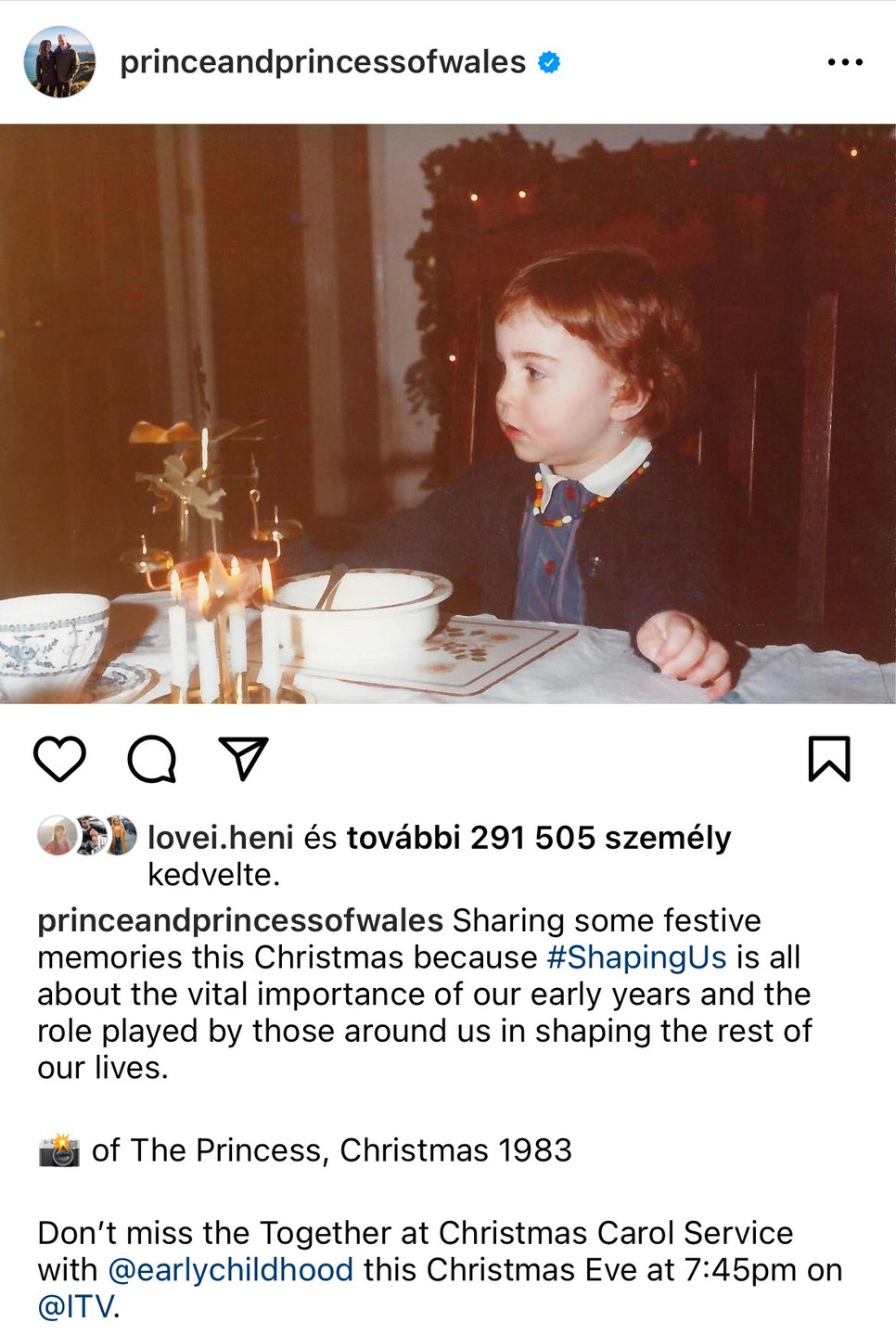 Katalin hercegné gyerekkori fotóján mintha csak a kis Lajos herceget látnánk