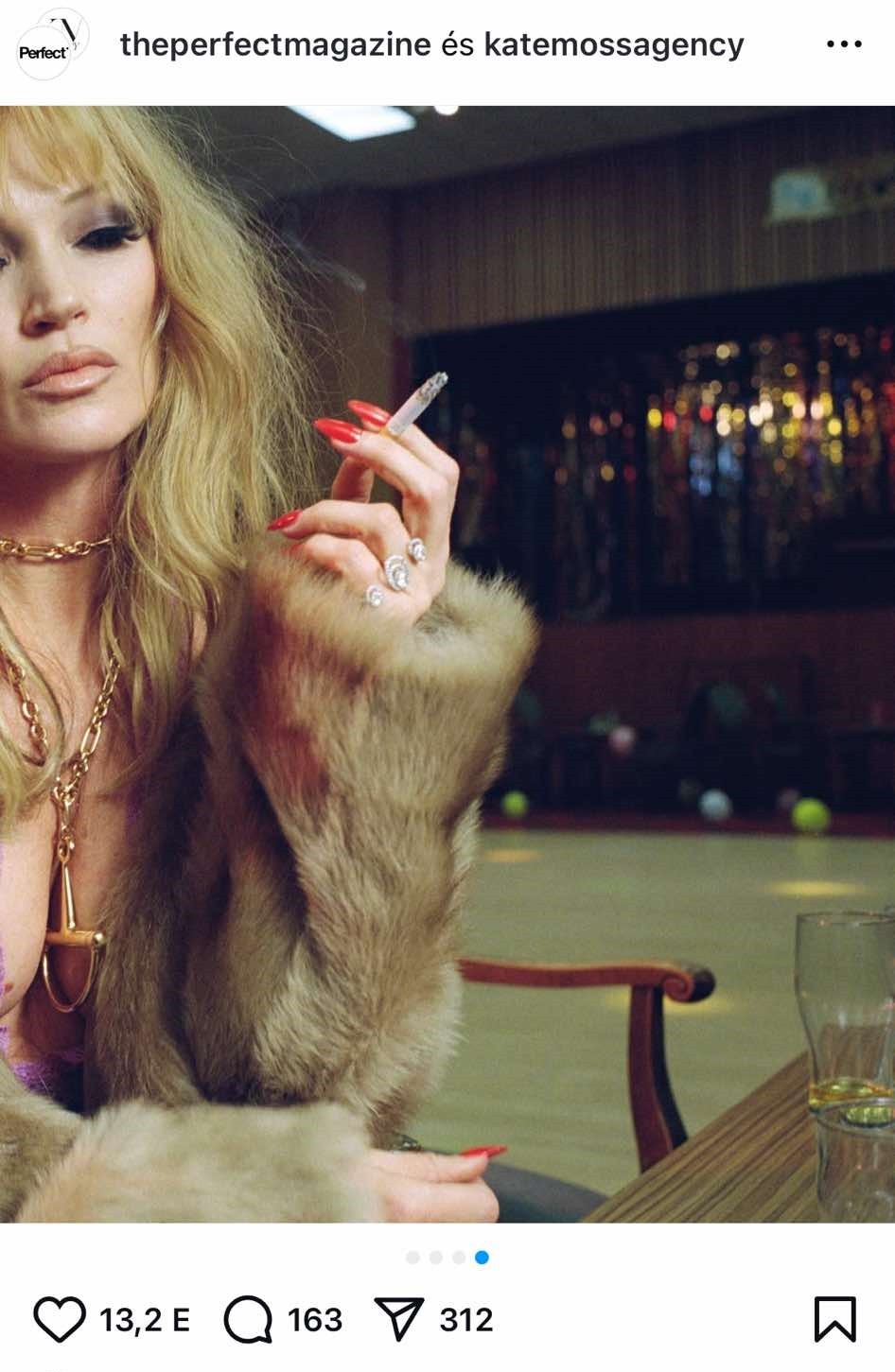 60 oldalnyi Kate Moss egy magazinban - kell ennél több?