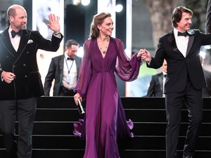 Tom Cruise ezt a két szót mondta Vilmos hercegnek, amikor találkoztak a vörös szőnyegen