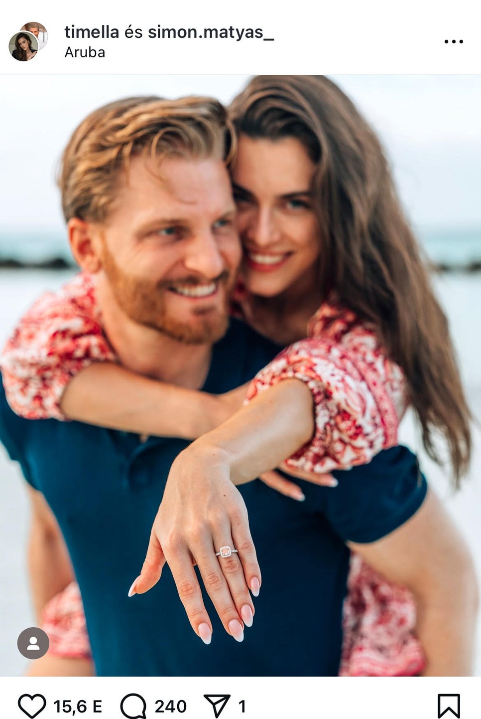 Hatalmas Gelencsér Tímea boldogsága