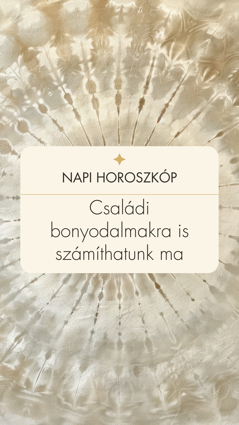 Napi horoszkóp: legyünk ma óvatosak!