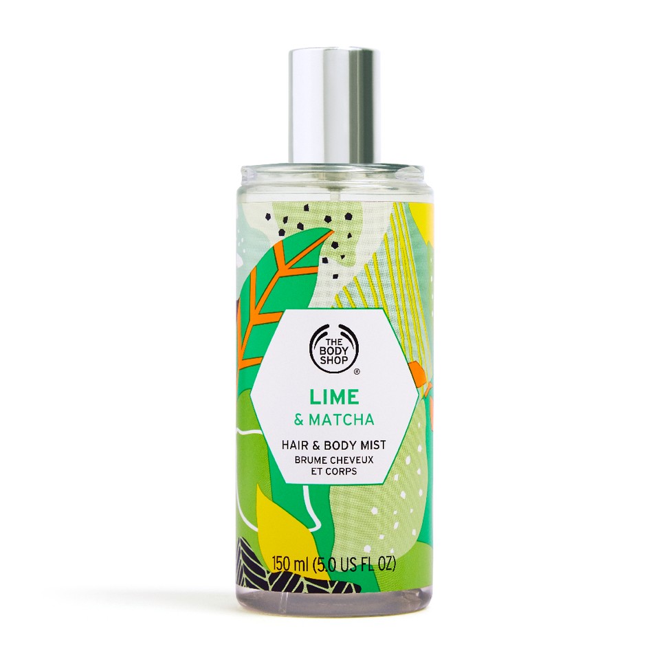 Lime és matcha haj- és testpermet THE BODY SHOP 4890 Ft/150 ml (32,6 Ft/1 ml)
