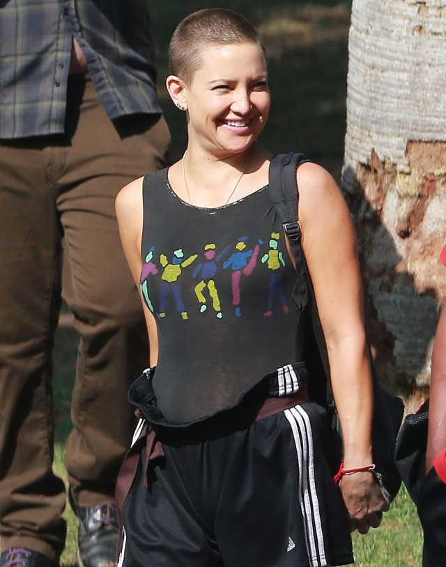 Kate Hudson kopasz