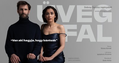 „Van, aki hagyja, hogy bántsák”– élő felolvasóest Dobray Sarolta Üvegfal című regényéből Gryllus Dorkával és Simon Kornéllal