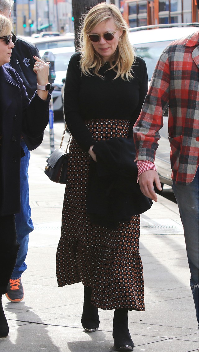 Kirsten Dunst terhes