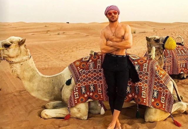 Zac Efron Dubai