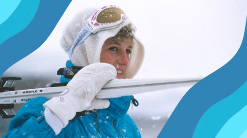 Diana hercegnő stílusa még a sípályán is aratott - mutatjuk a bizonyítékot