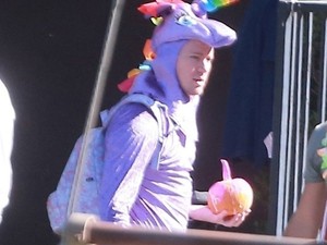 Channing Tatum unikornisnak öltözött kislánya kedvéért!