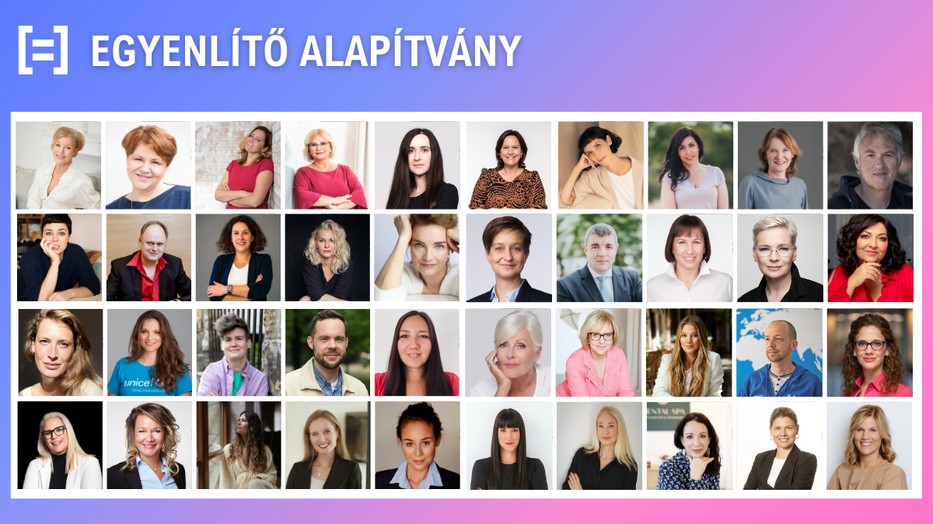 Az Egyenlítő Alapítvány nőnapi konferenciájának előadói és résztvevői Budapesten a női egyenlőség, a szabad döntés, a karrier és a család kérdéseiről beszélgetnek