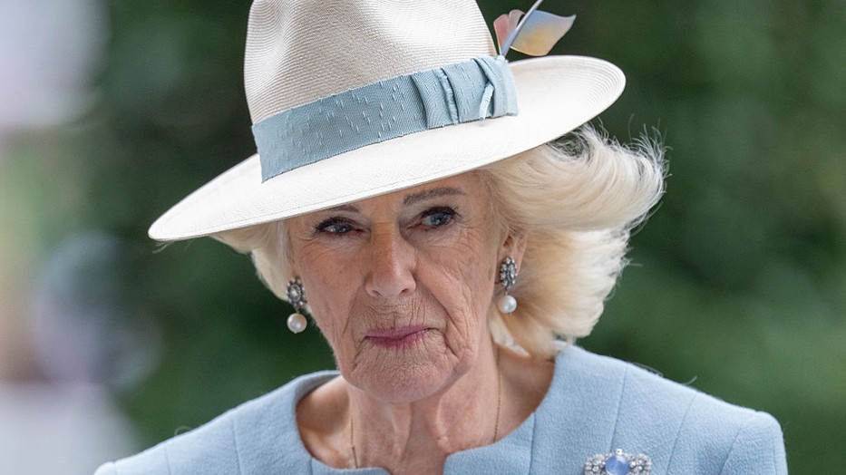 Kamilla királyné a ruhájával üzent