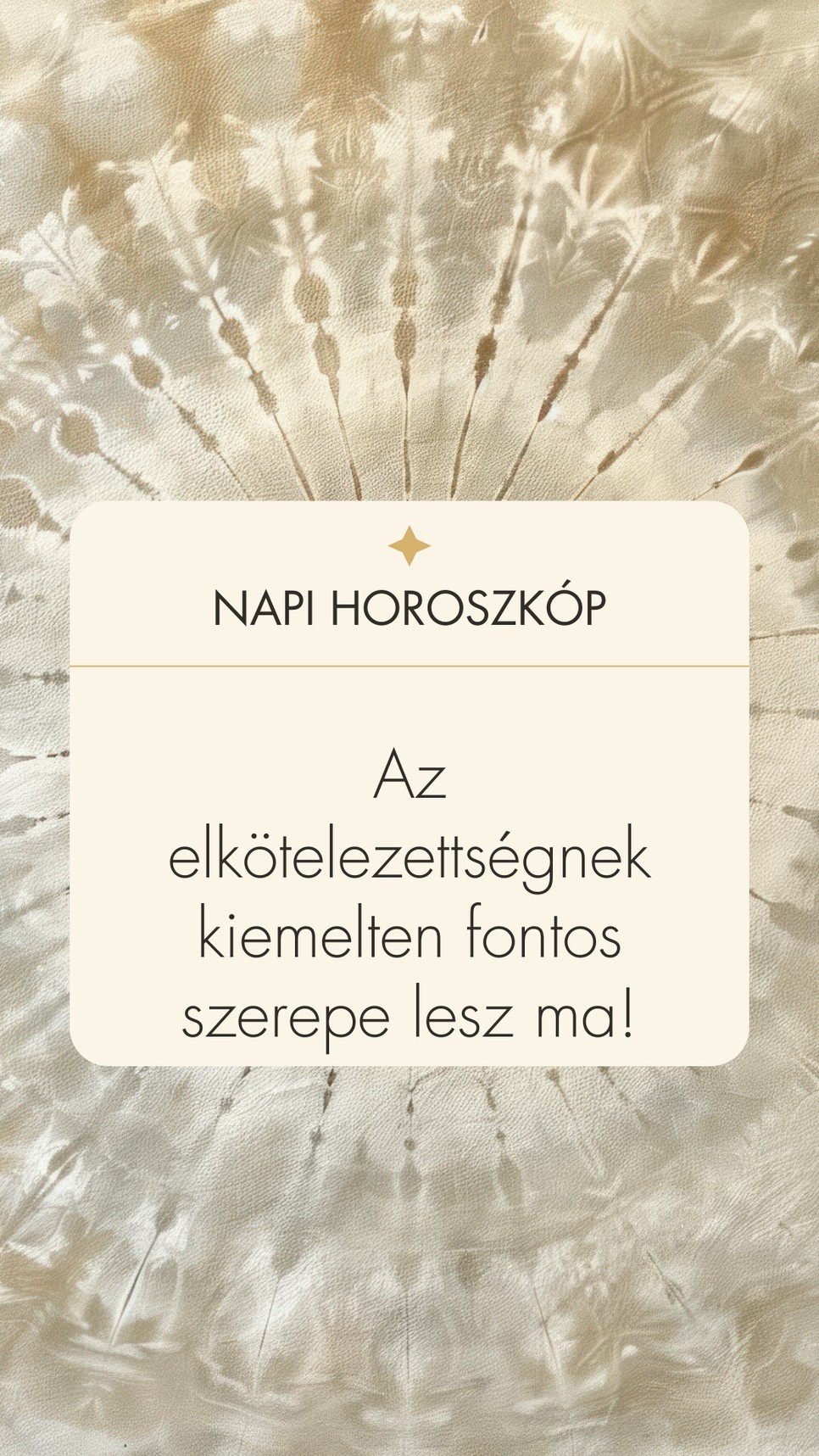 Fogadd meg a napi horoszkóp tanácsát!