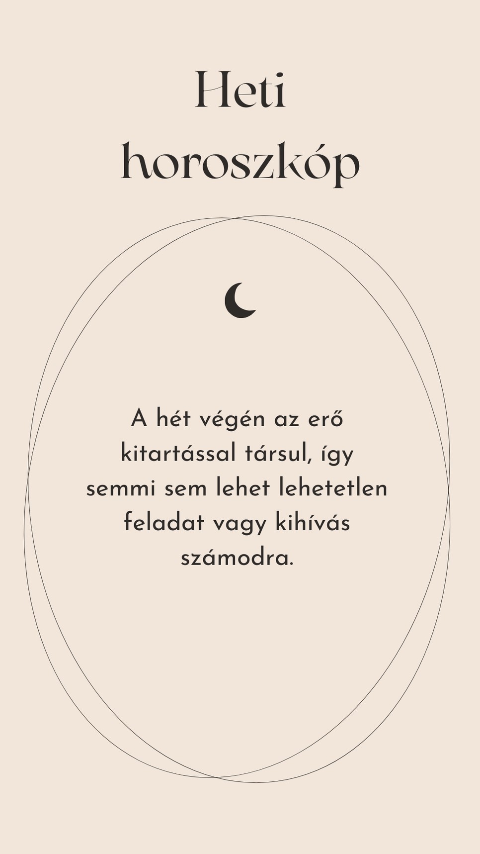 Egy kis emlékeztető a heti horoszkóp szerint
