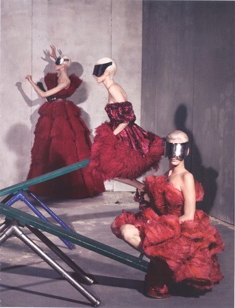 Axente Vanessa 24 oldala az olasz Vogue-ban