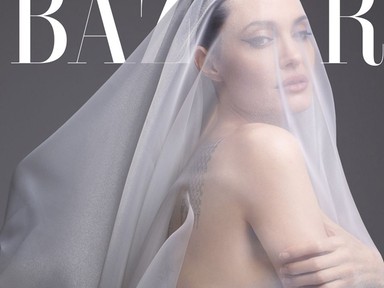Angelina Jolie teljesen levetkőzött új címlapfotóján