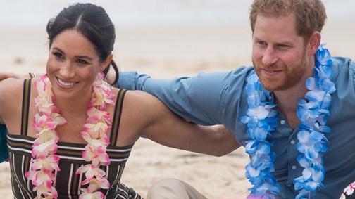 Meghan és Harry egy romantikus szappanopera főszereplői is lehetnének ebben a szettben